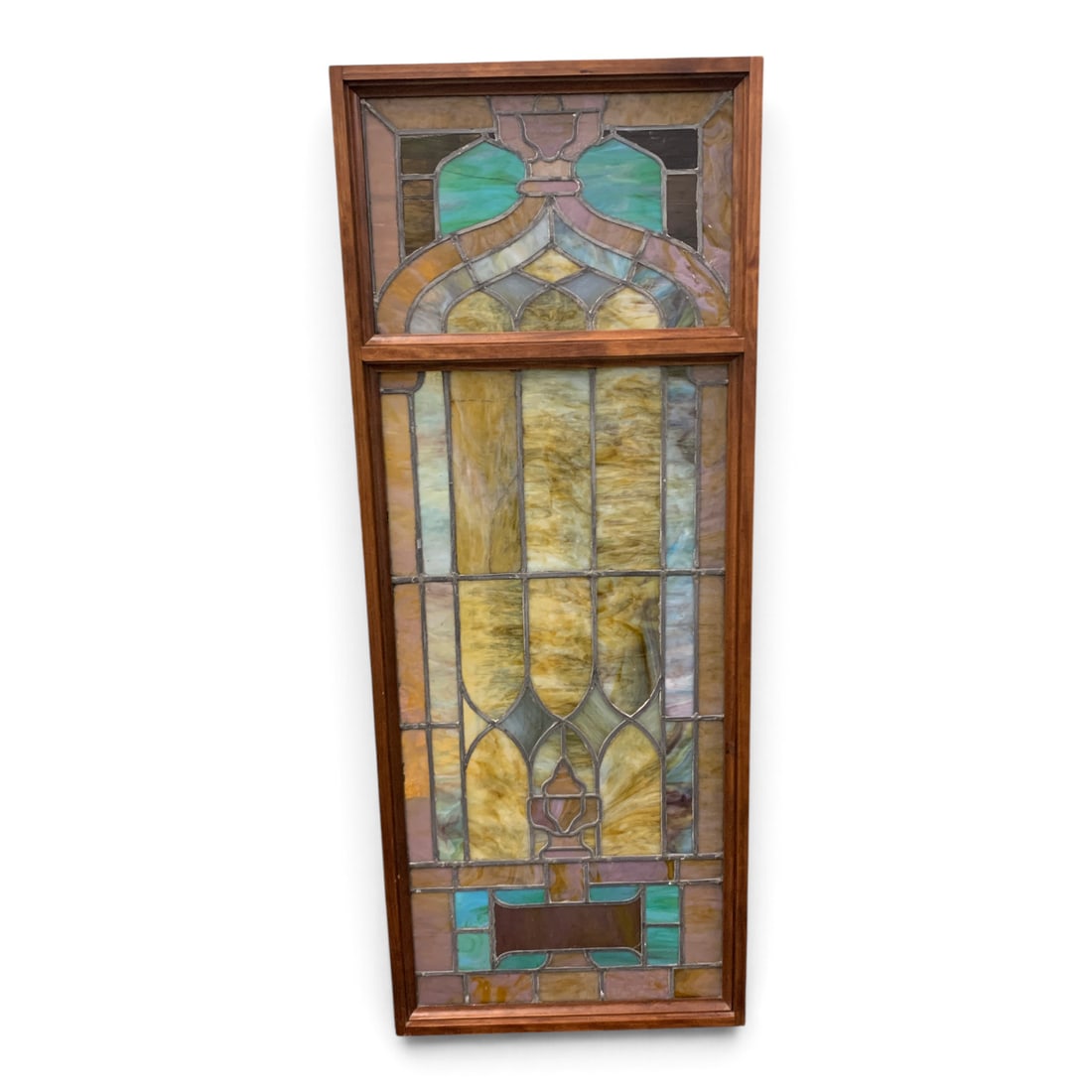 Leaded & Stained Glass Hanging Window (1 of 14)