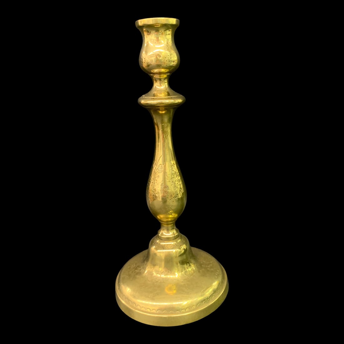 Vintage Brass Candlestick - 2