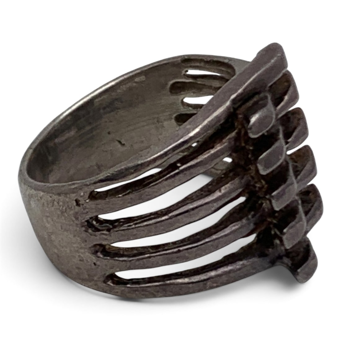 Vintage Sterling Silver Ring - 4