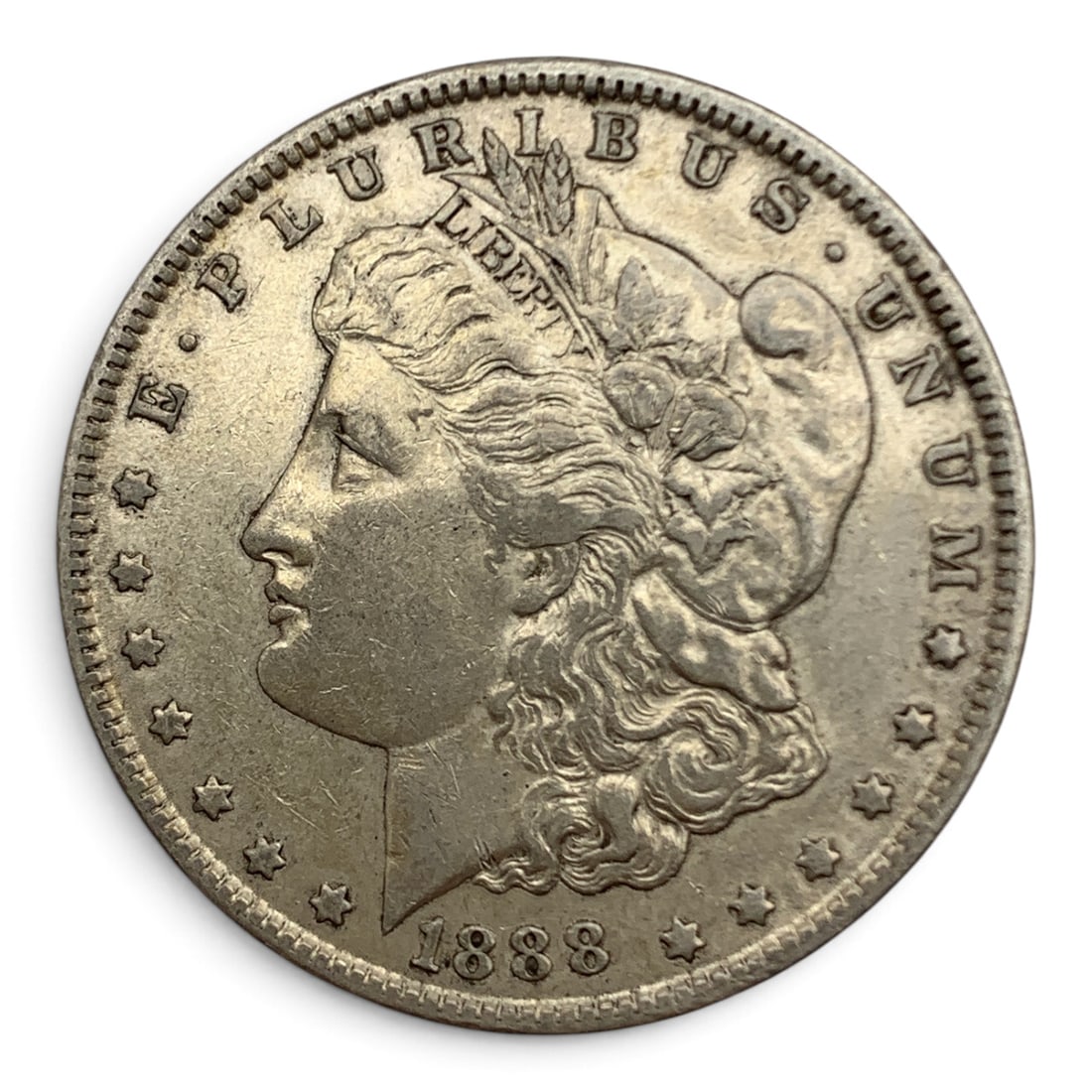 1888 Morgan Silver Dollar: United States Of America ~ One Dollar90% Silver Content