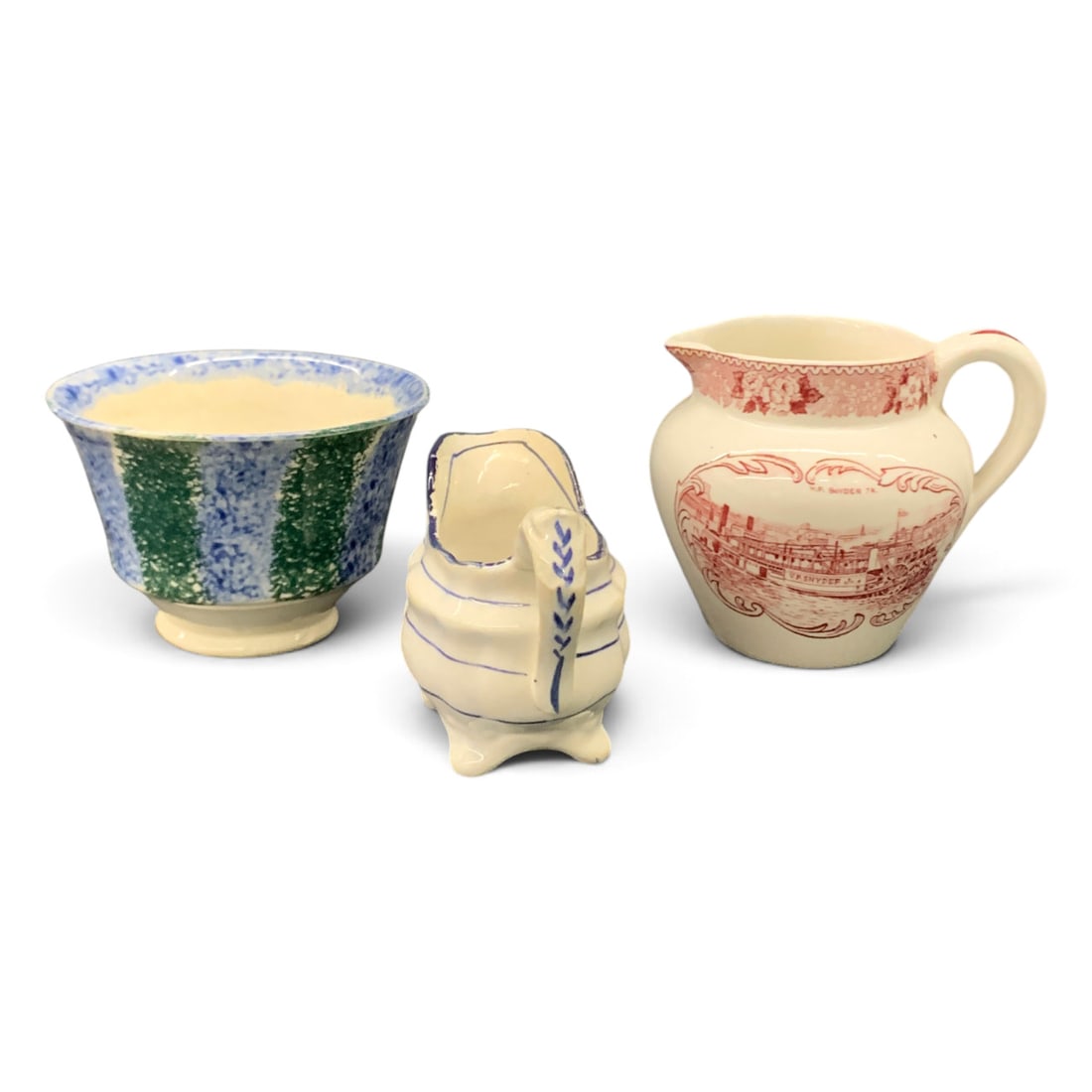 3 Ceramic Items - 2