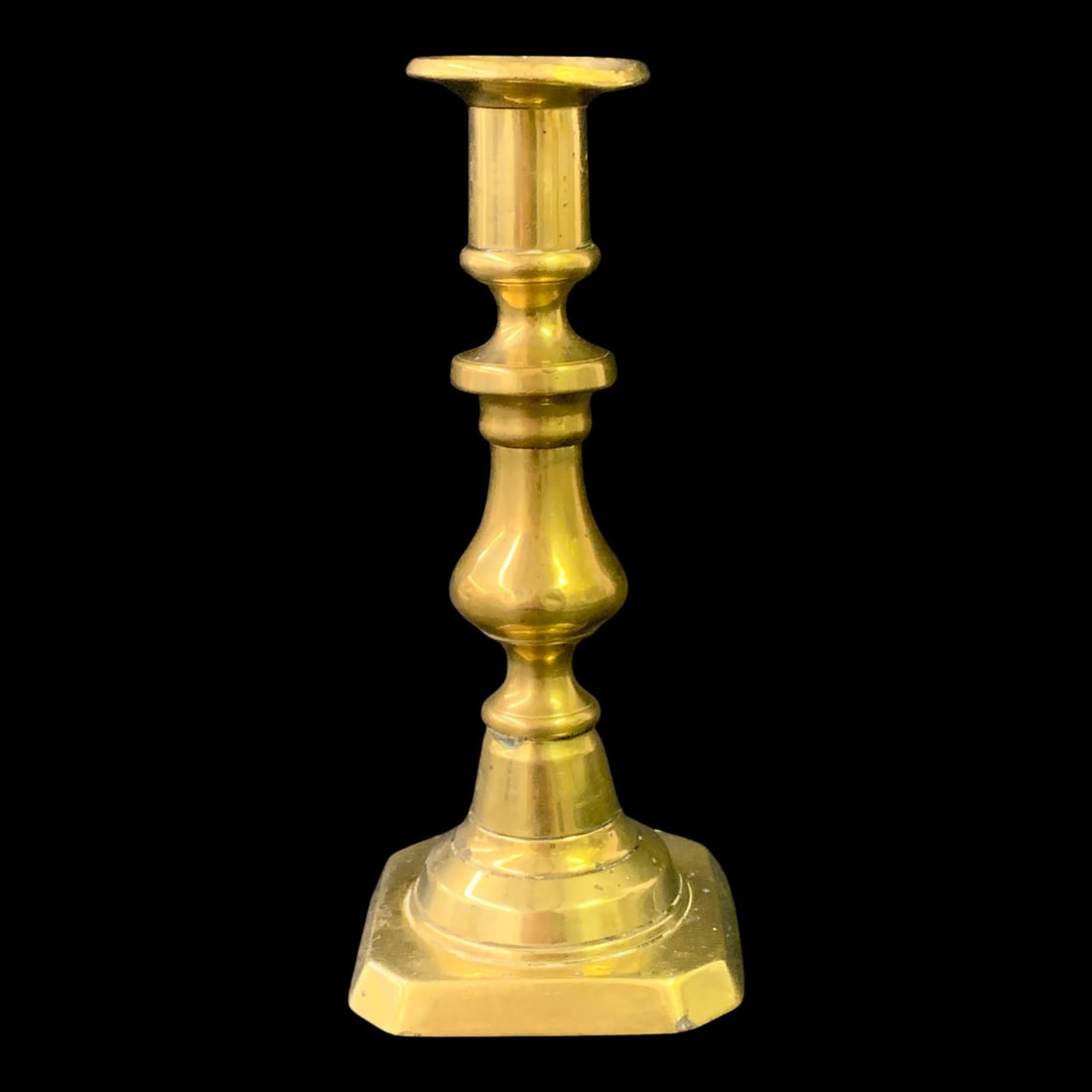 Vintage Single Brass Candlestick (1 of 6)