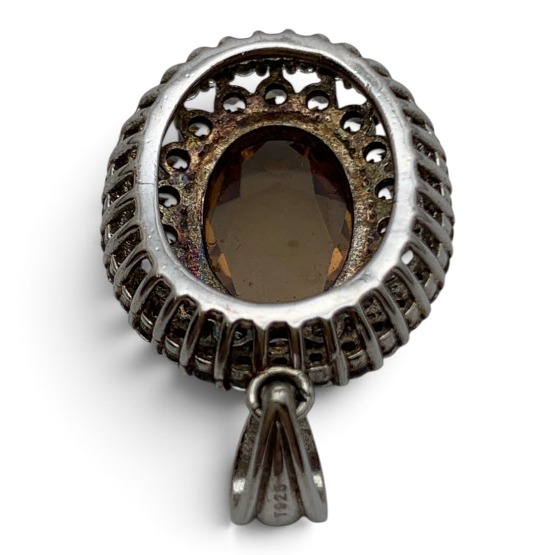 Silver Pendant With Stones - 3