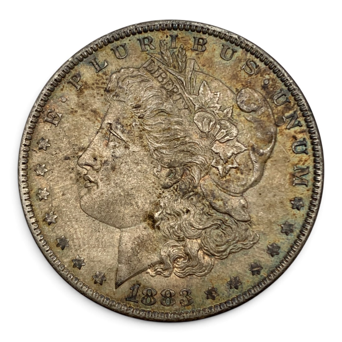 1883 O Morgan Silver Dollar: United States Of America ~ One Dollar90% Silver Content