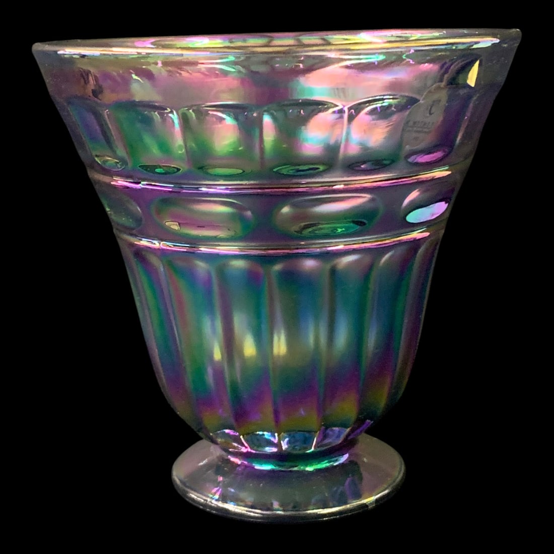 Fenton Hyacinth Purple Amethyst Heritage Vase (1 of 6)
