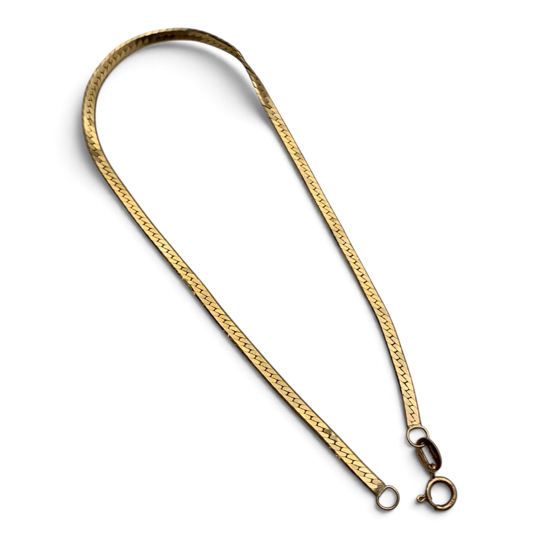 14k Yellow Gold Bracelet: 14k Yellow Gold Bracelet Marked 14k - 8 3/8" Long - 1.8 Dwt