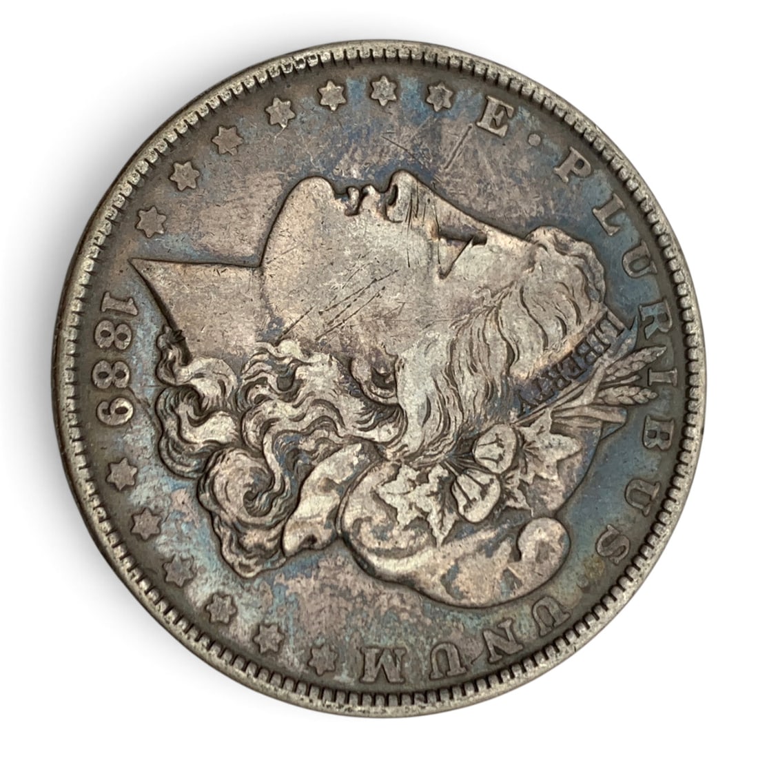 1889 Morgan Silver Dollar: United States Of America ~ One Dollar90% Silver Content
