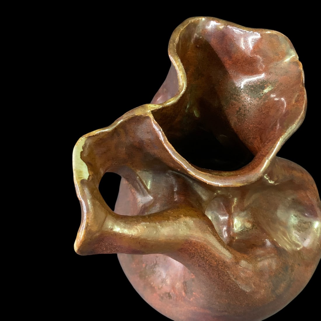 Organic Sculptural Ceramic Vase - 6