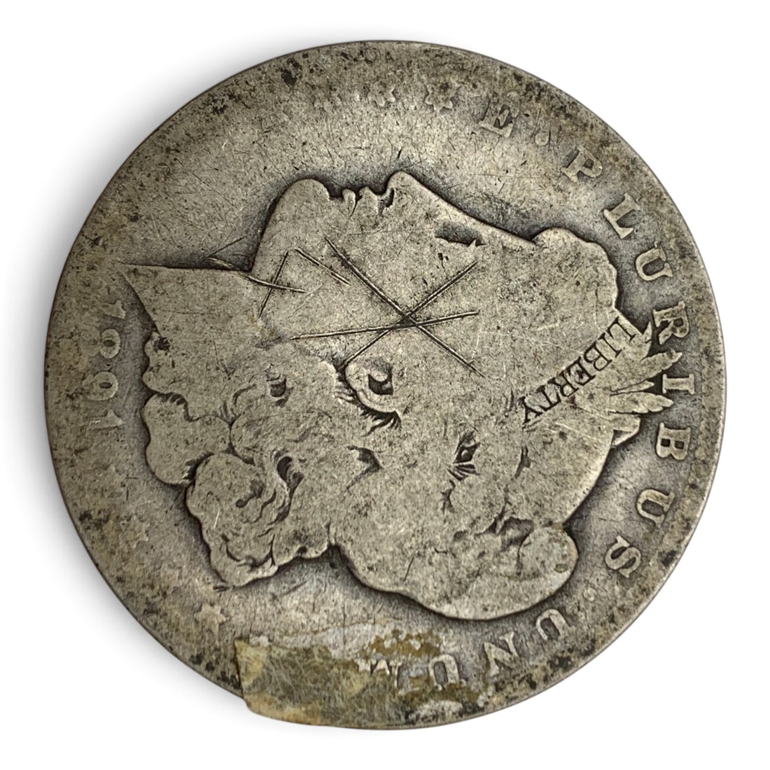 1891 O Morgan Silver Dollar: United States Of America ~ One Dollar90% Silver Content