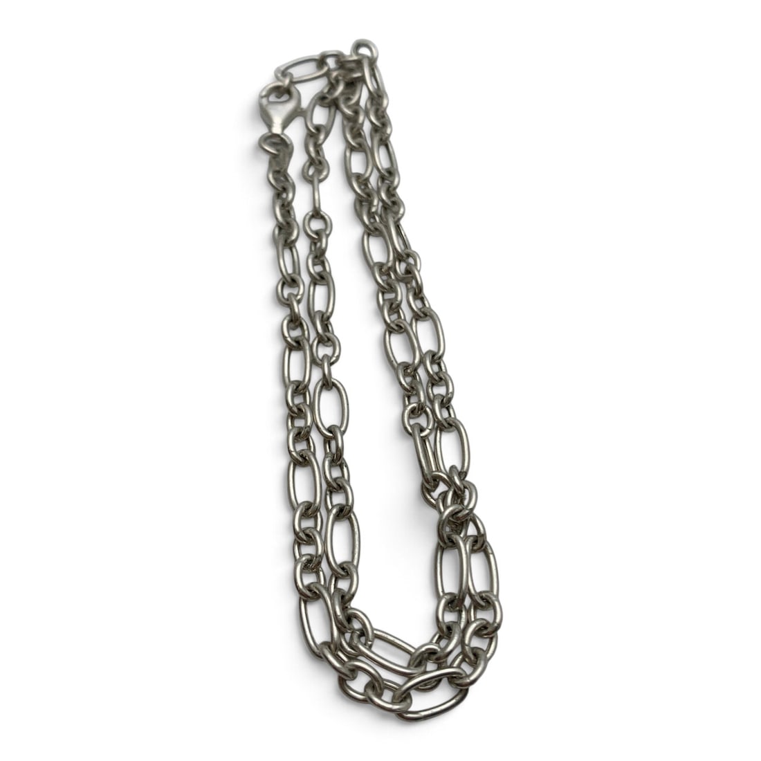 Sterling Silver Italian Necklace: Sterling Silver Italian Necklace Marked: 925 - 16" Long - 5.4 Grams