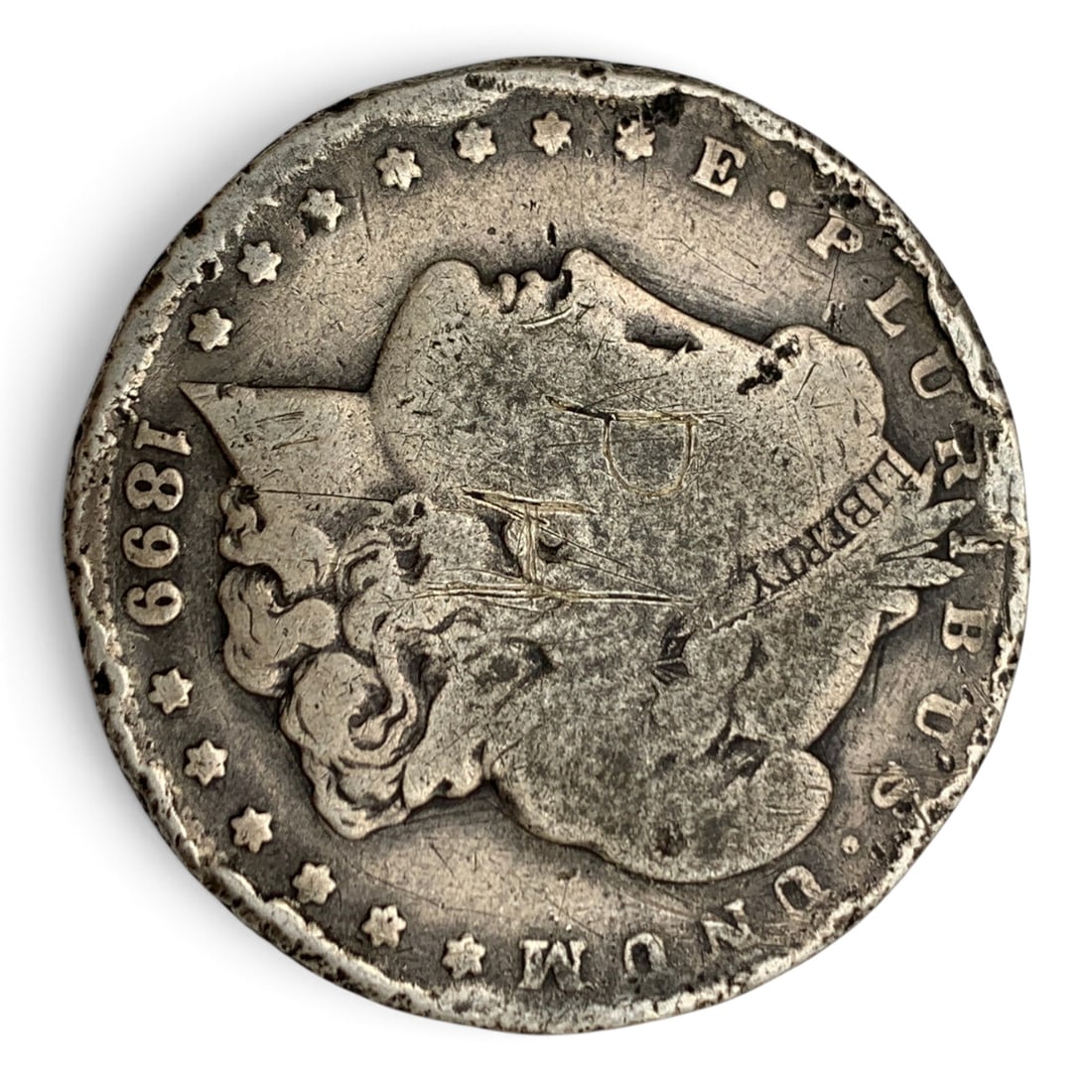 1899 O Morgan Silver Dollar: United States Of America ~ One Dollar90% Silver Content