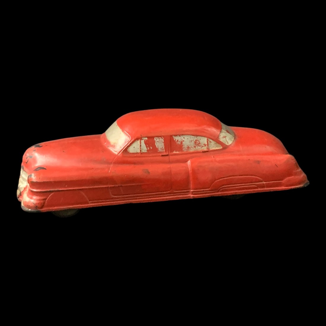 Vintage Arco "safe Play" Hard Rubber Toy Car: Vintage Arco "safe Play" Hard Rubber Toy Car Marked On Bottom: Arco Safe Play Toys, Made In Usa7 1/4" Long