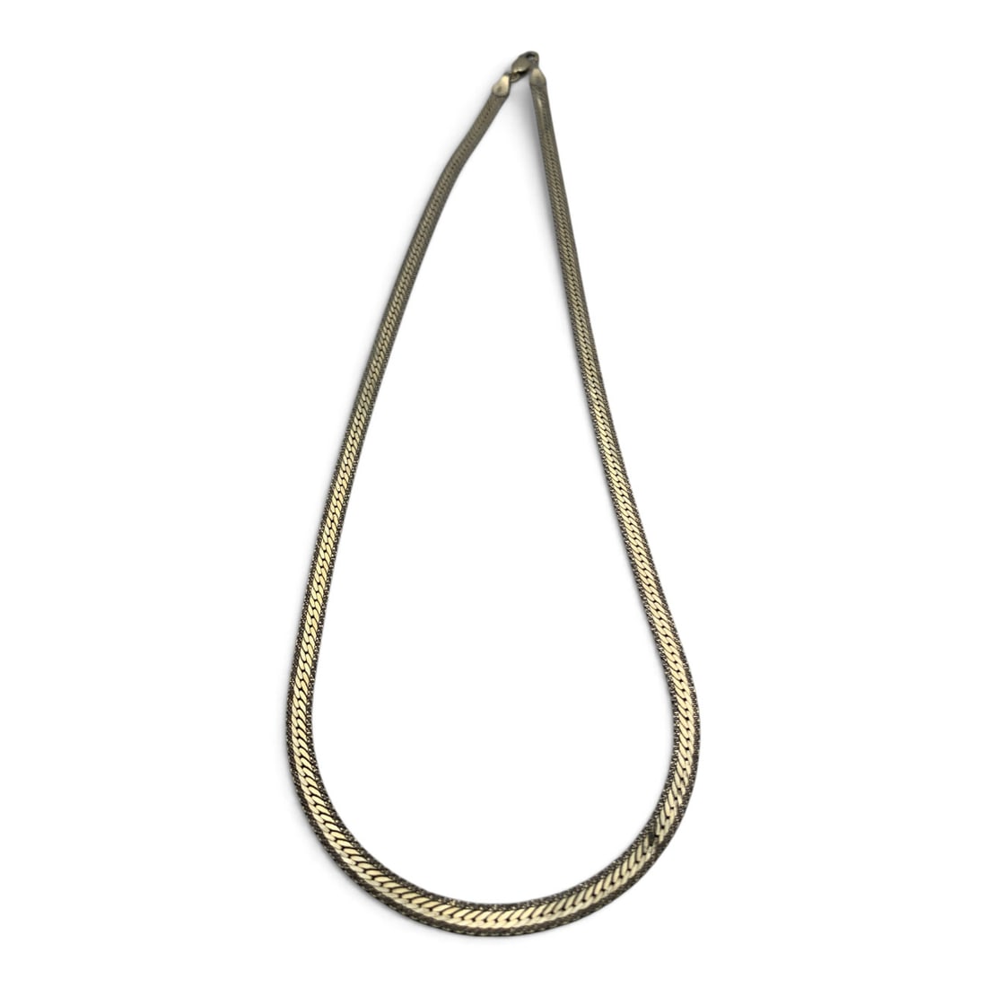 Vintage Sterling Silver Italian Necklace: Vintage Sterling Silver Italian Necklace Marked: 925 - 18 1/4" Long - 10.8 Grams