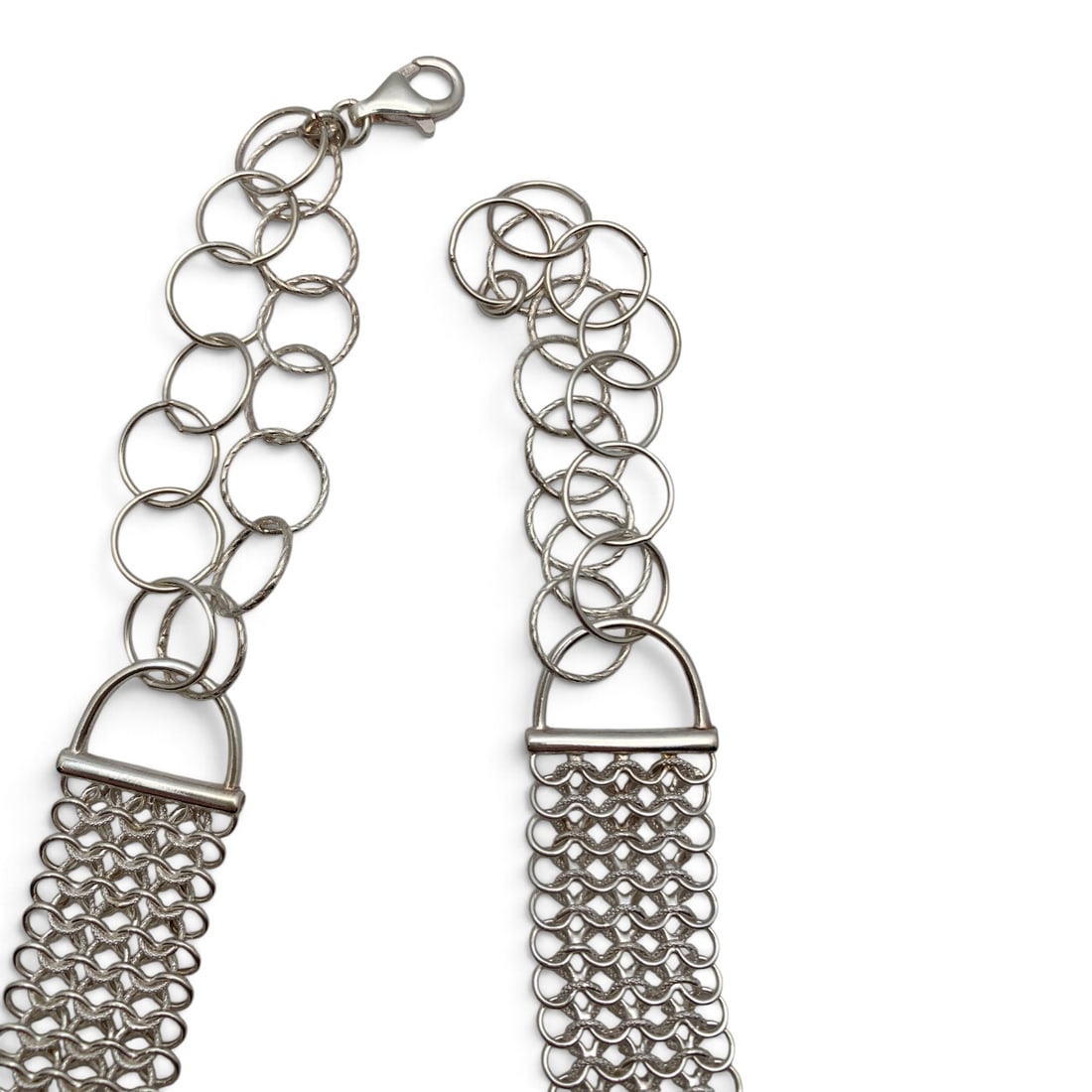 Sterling Silver Collar Necklace - 2