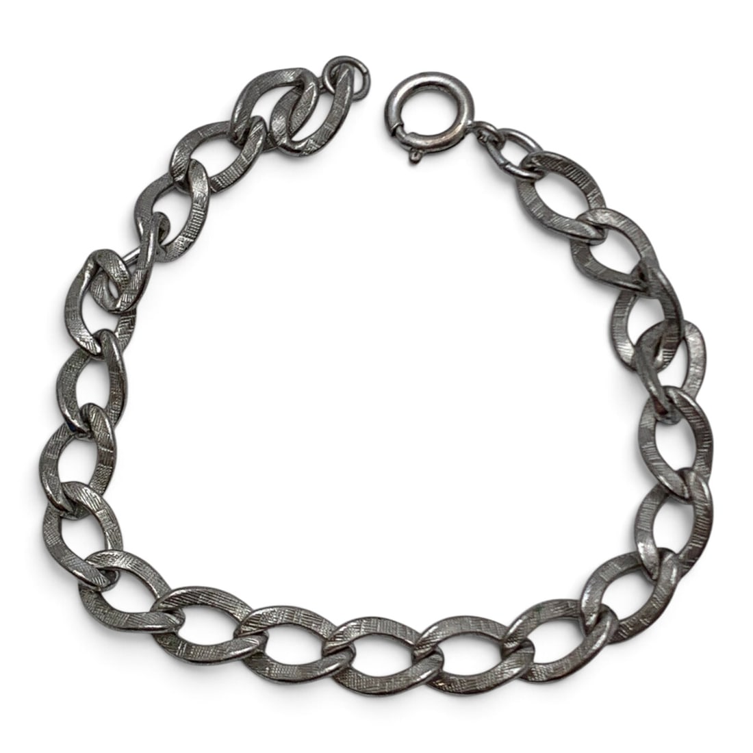 Sterling Silver Link Bracelet (1 of 2)