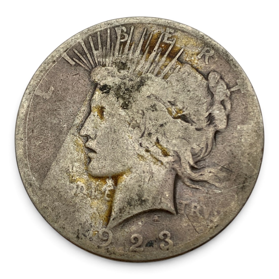 1923 S Silver Peace Dollar: United States Of America ~ One Dollar90% Silver Content