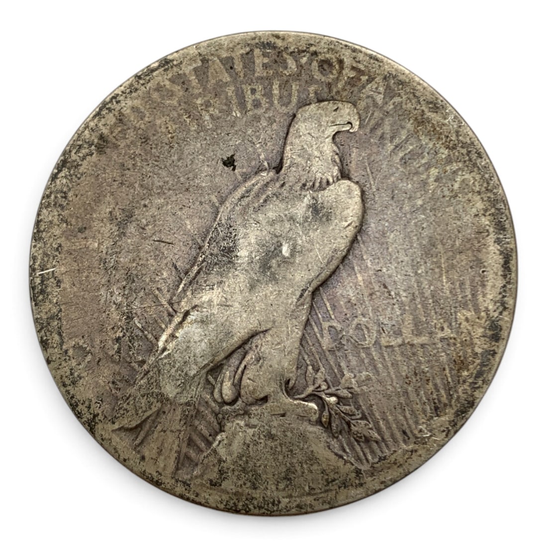 1923 S Silver Peace Dollar - 2