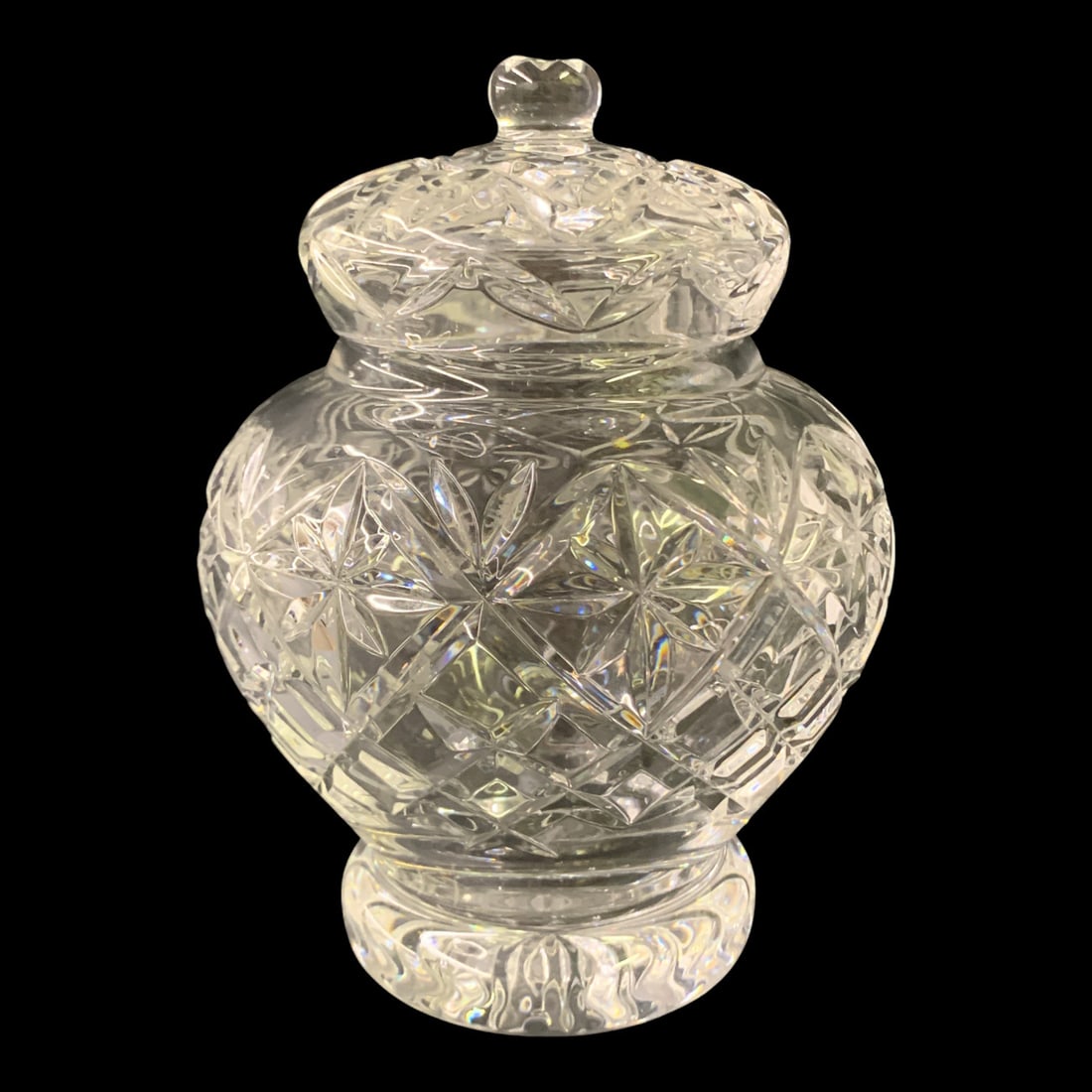 Waterford Crystal Lidded Ginger Jar (1 of 6)