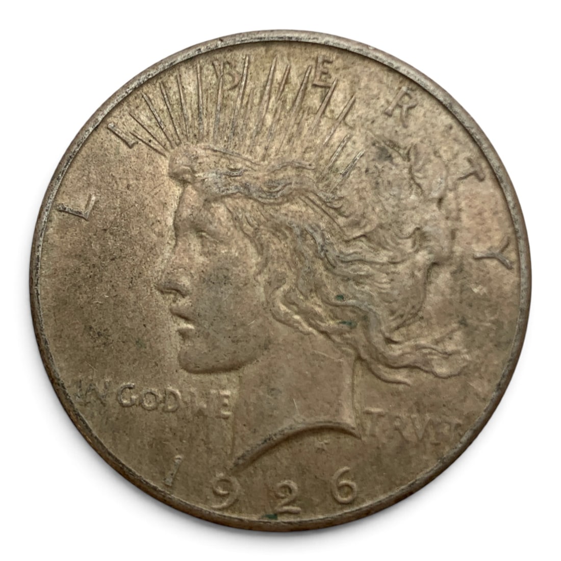 1926 Silver Peace Dollar: United States Of America ~ One Dollar90% Silver Content