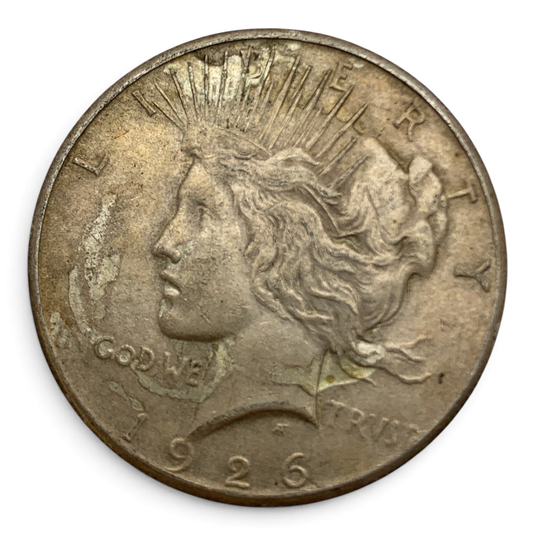 1926 Silver Peace Dollar: United States Of America ~ One Dollar90% Silver Content