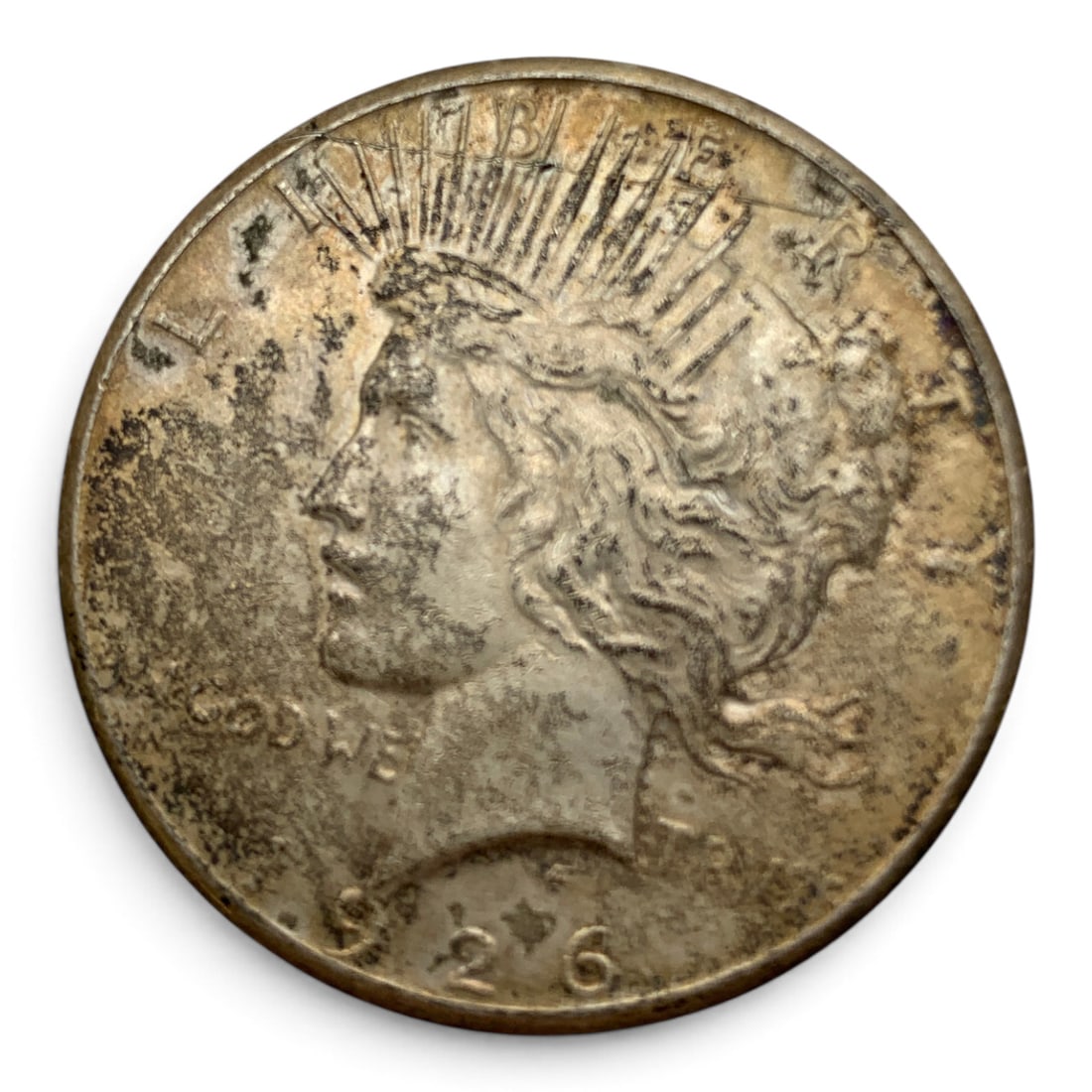 1926 Silver Peace Dollar: United States Of America ~ One Dollar90% Silver Content