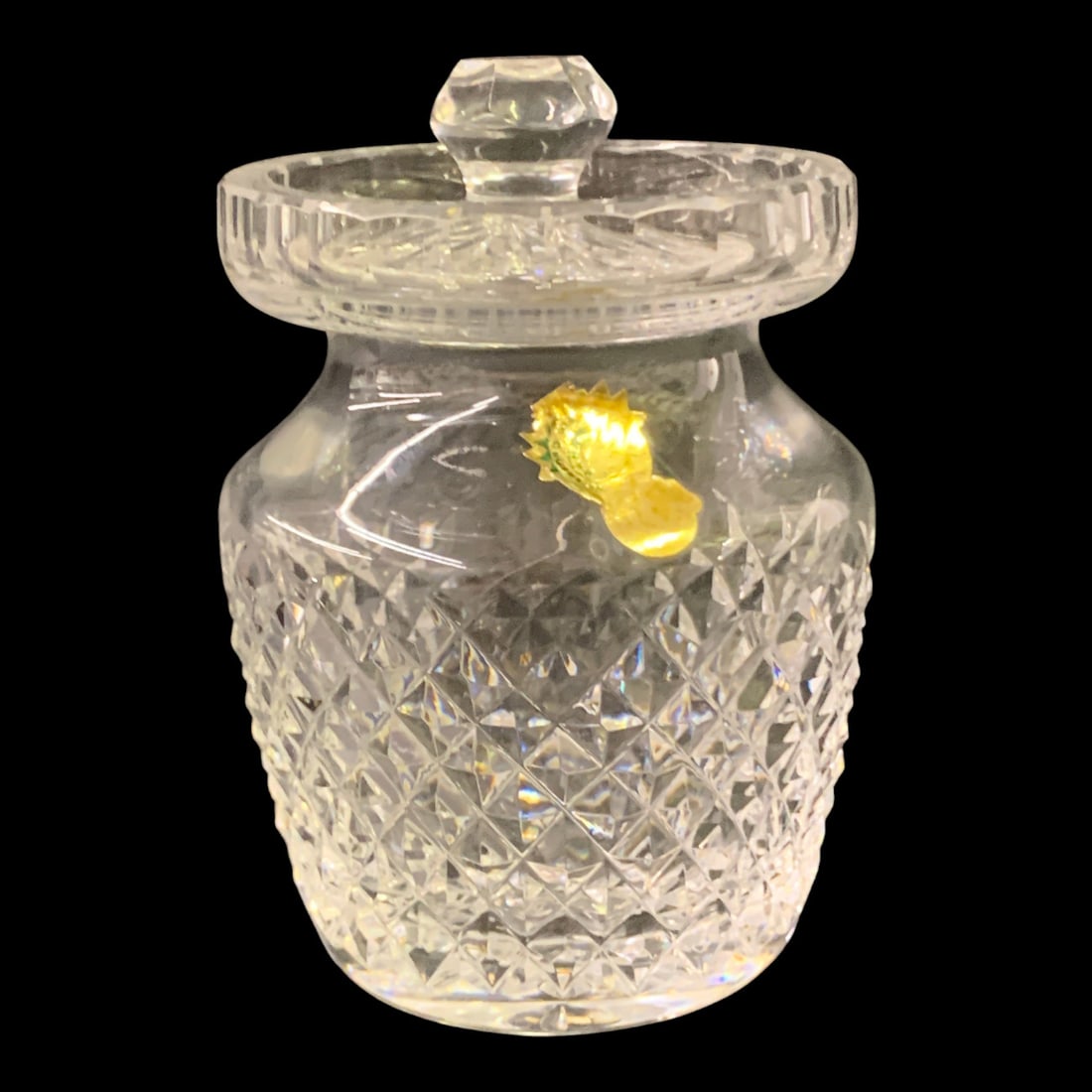 Waterford Crystal Alana Pattern Condiment Jar (1 of 8)