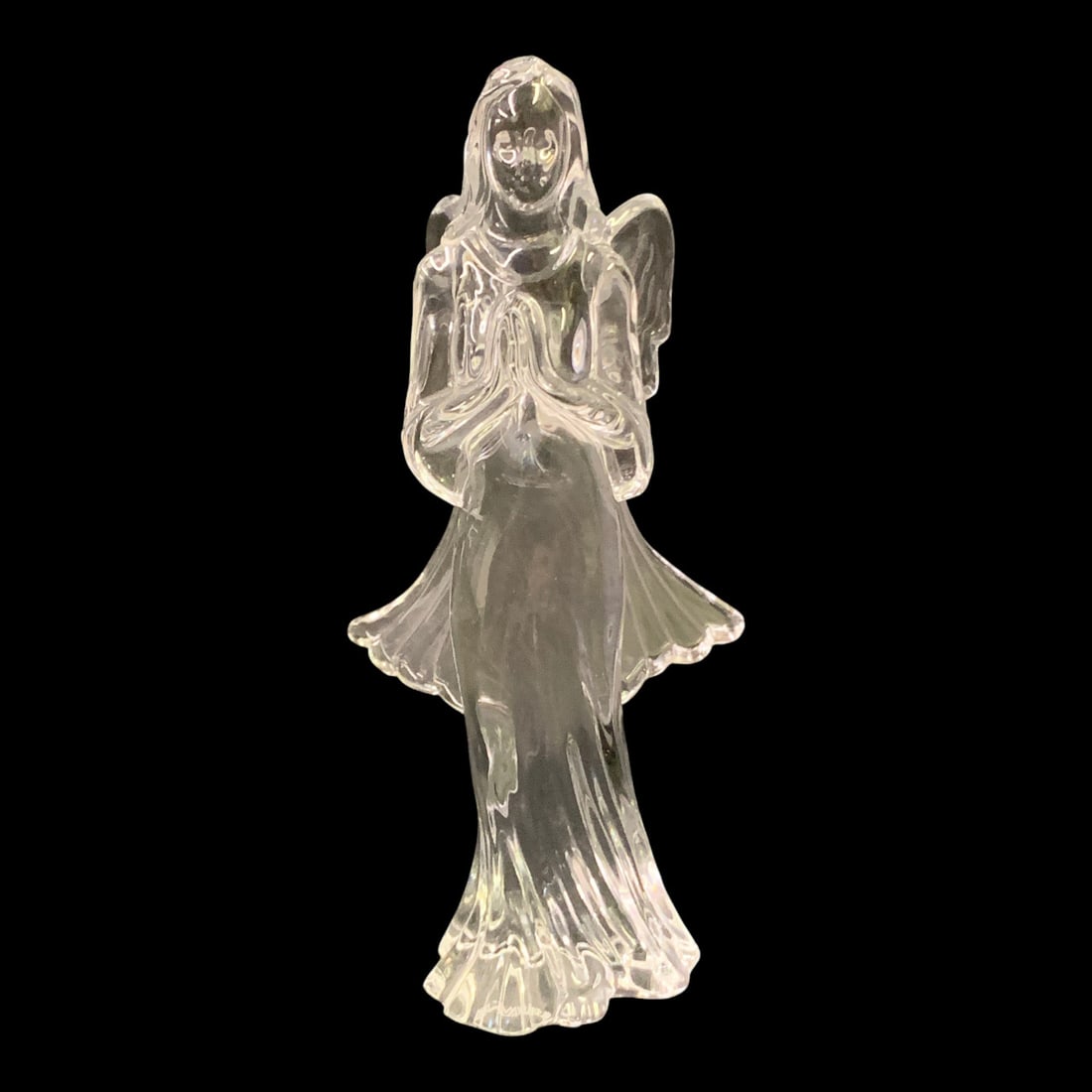 Waterford Crystal Angel Of Grace Figurine: Waterford Crystal Angel Of Grace Figurine Marked On Bottom: Waterford 6 5/8" TallIncludes Original Box