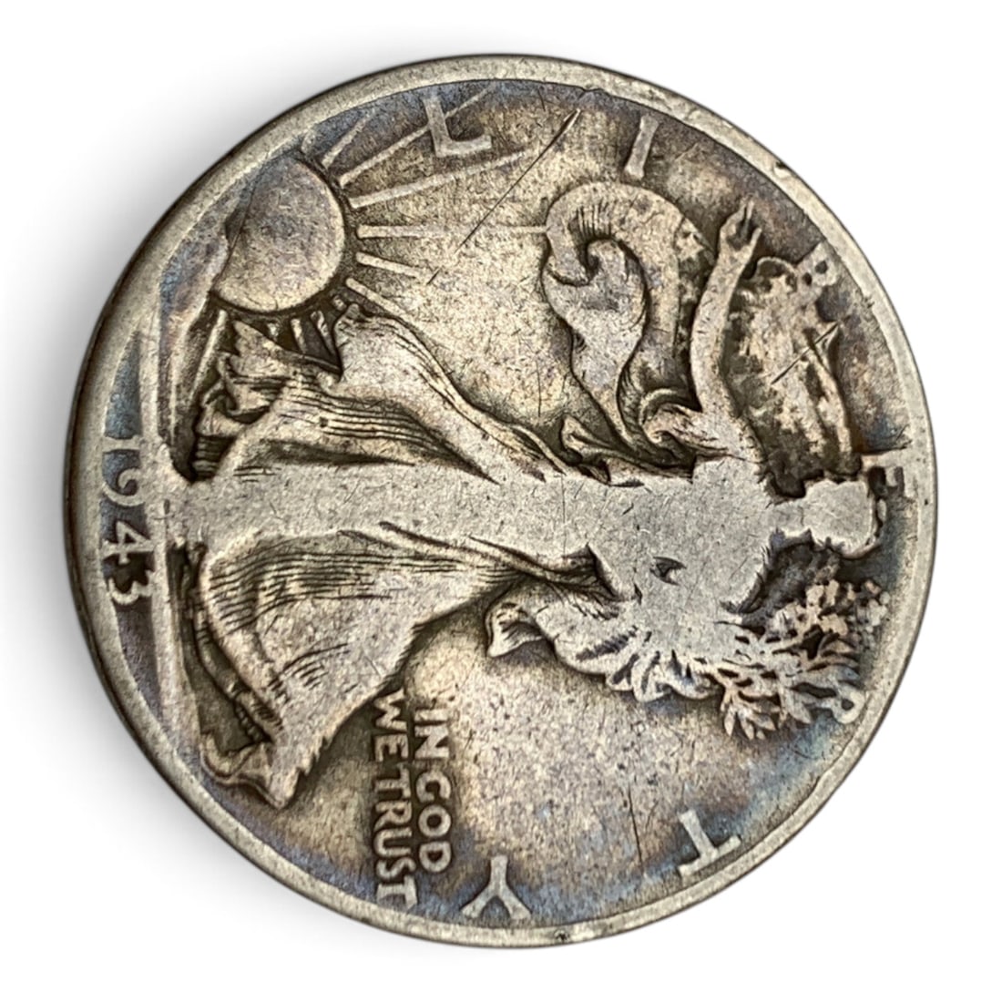 1943 Walking Liberty Silver Half Dollar (1 of 1)