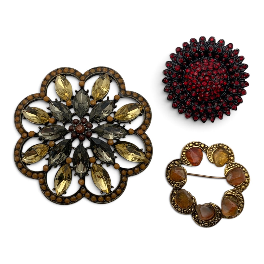 3 Vintage Fashion Brooches (1 of 3)