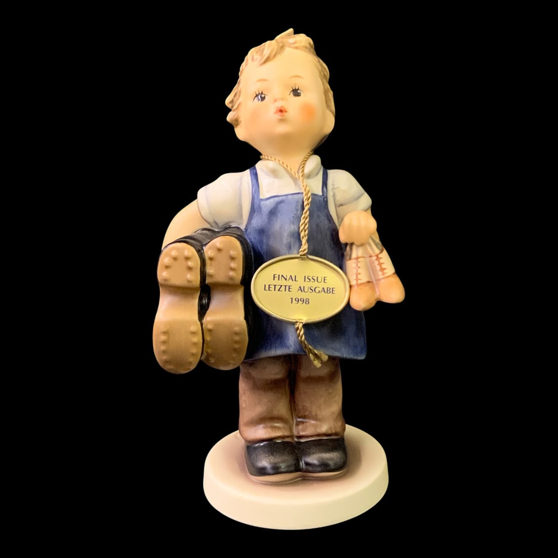 Goebel Hummel Porcelain Figurine, Boots (1 of 6)