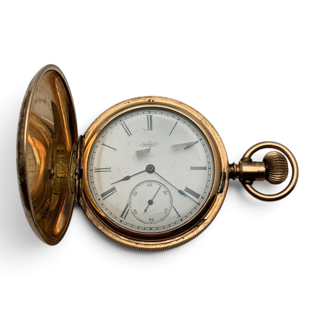 Vintage Elgin 14k Yellow Gold Pocket Watch (1 of 6)