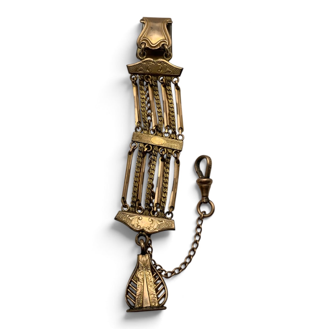 Victorian Bates & Bacon Gold Filled Watch Chain (1 of 4)