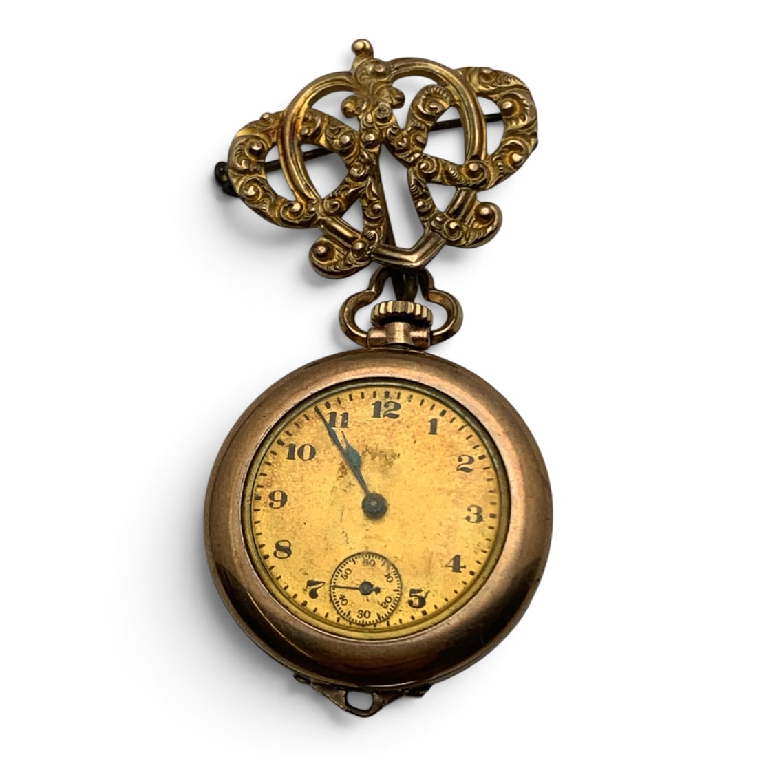 Vintage Elgin Gold Filled Pocket Watch Pin: Vintage Elgin Gold Filled Pocket Watch Pin Marked On Face: ElginMarked On Back Case: 3/0, B & B Royal, 20 Years, 6010081Marked On Movement: Elgin Usa, 248002572 5/8" Long - 28.4 Grams