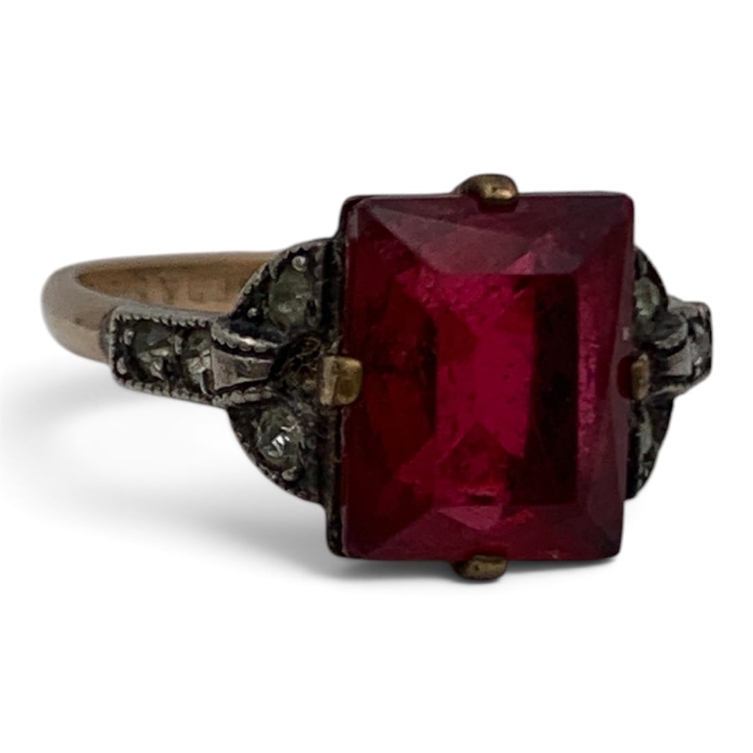 Vintage Sterling & 10k Gold Filled Ring (1 of 4)
