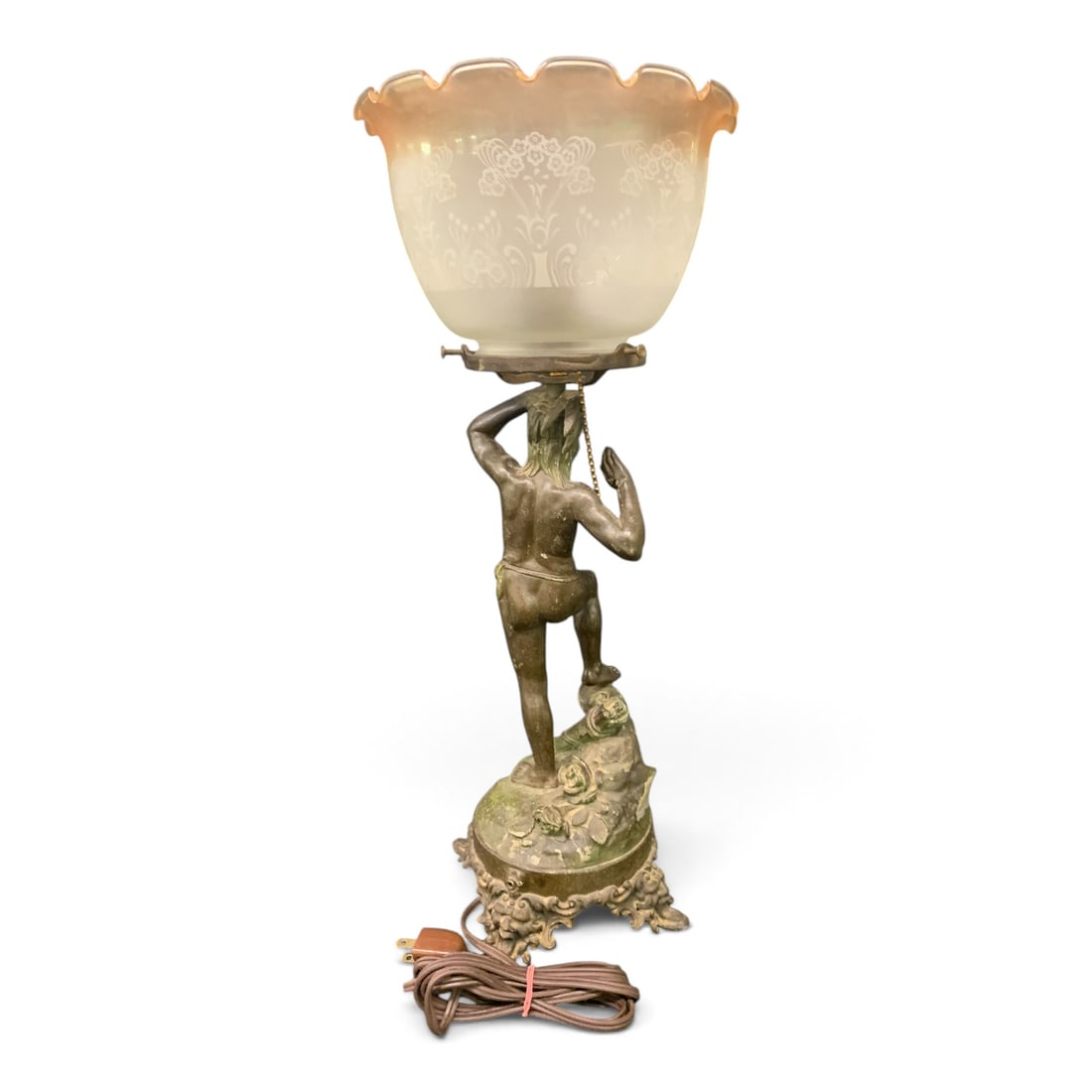 Antique Figural Table Lamp - 4