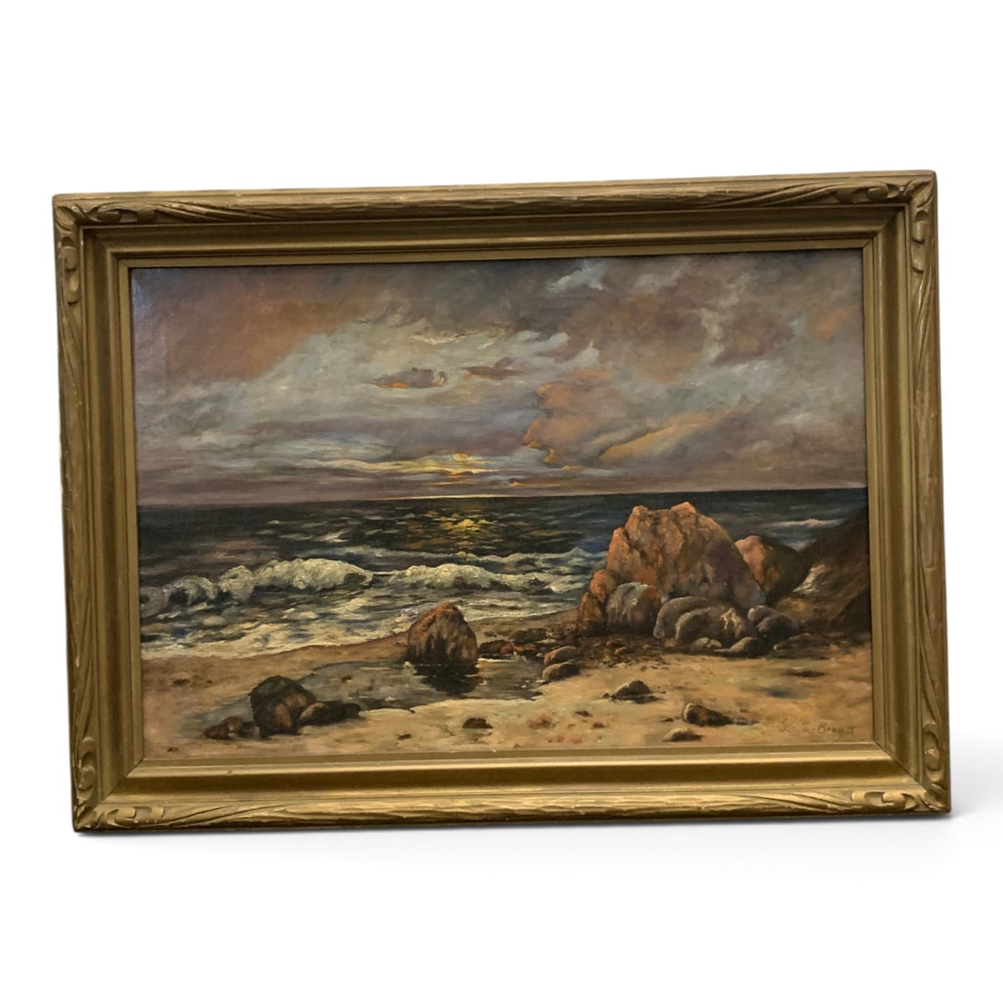 Signed Oil On Canvas - 2