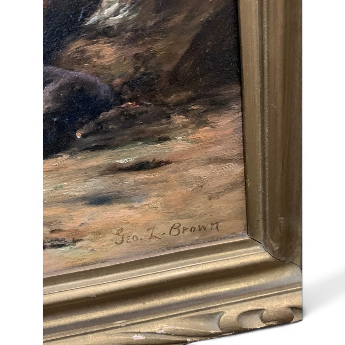 Signed Oil On Canvas - 4