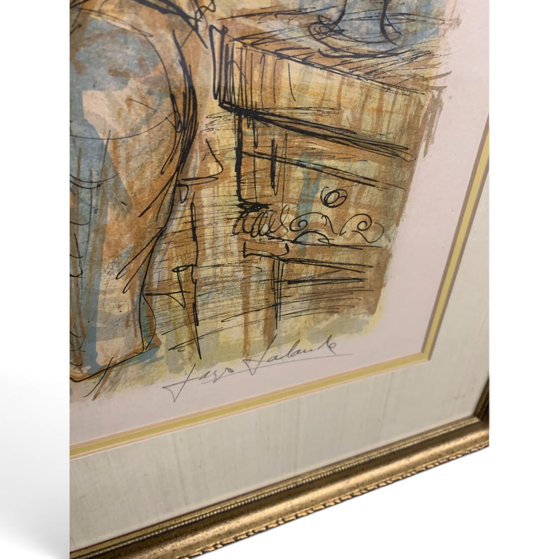 Jacques Lalande Pencil Signed Framed Lithograph - 4