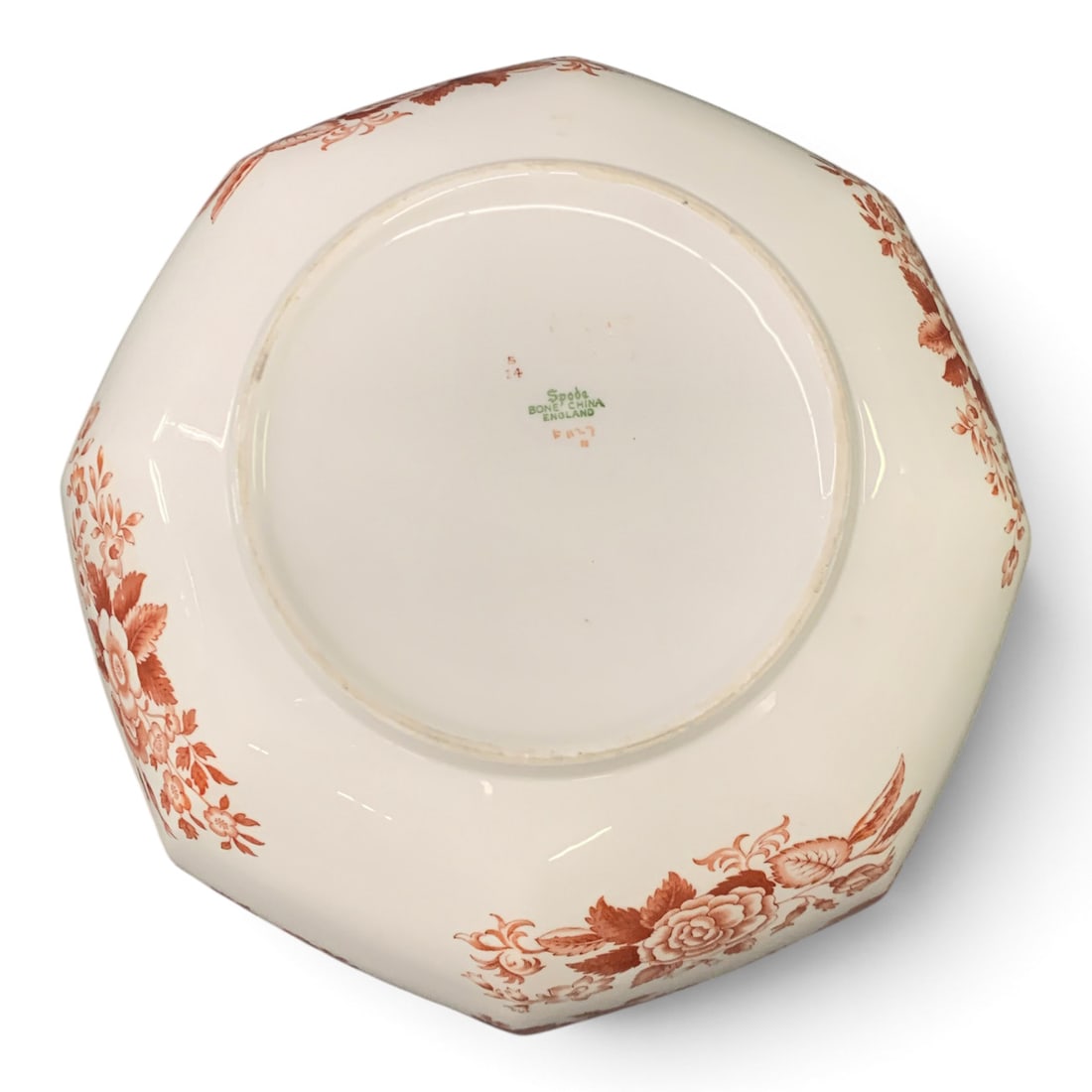 Spode Bone China Deep Octagonal Serving Bowl - 4