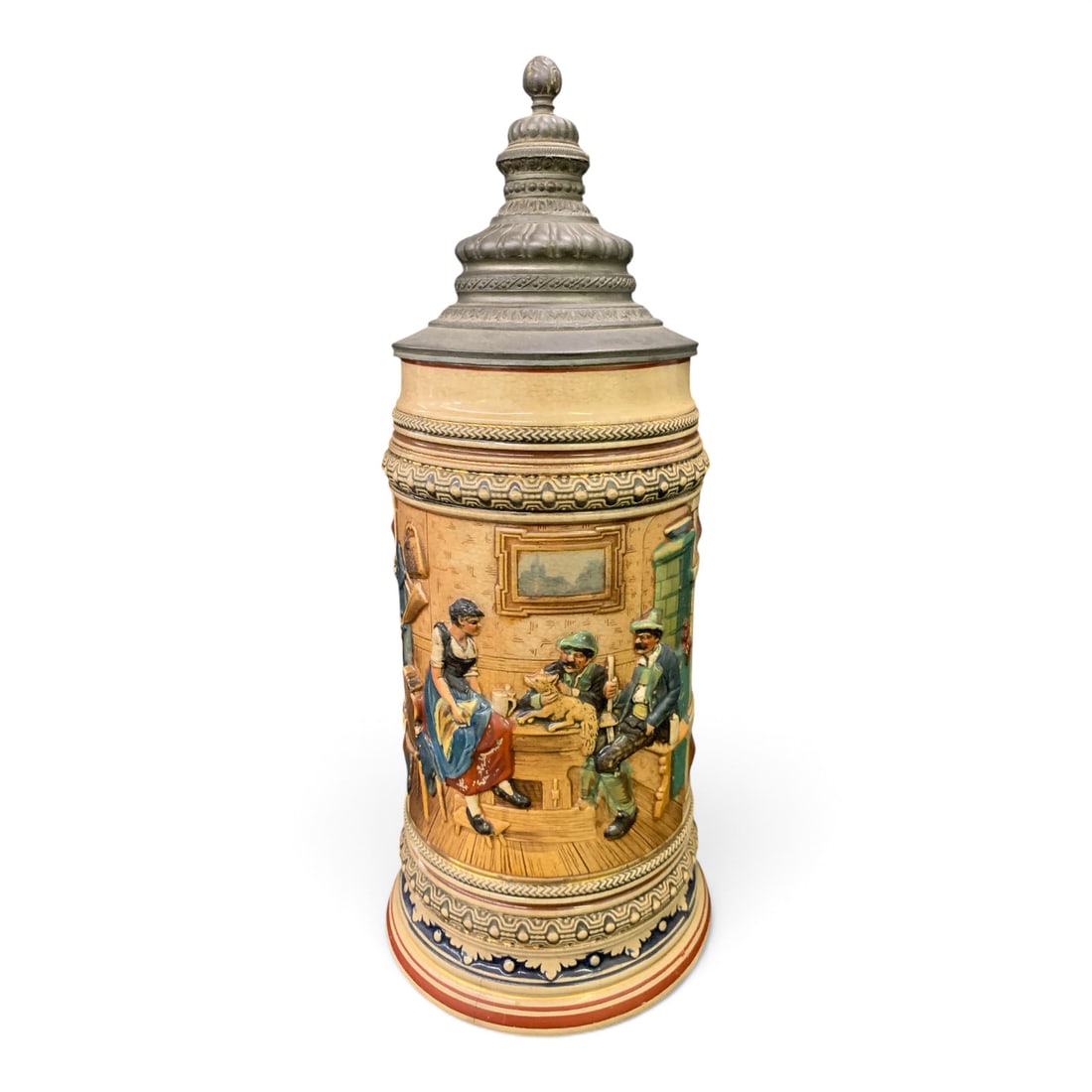 Vintage German Ceramic Beer Stein - 2