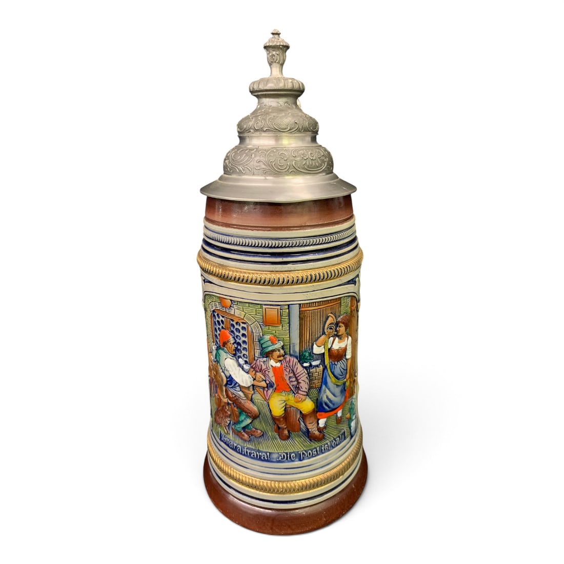Vintage German Ceramic Beer Stein - 2