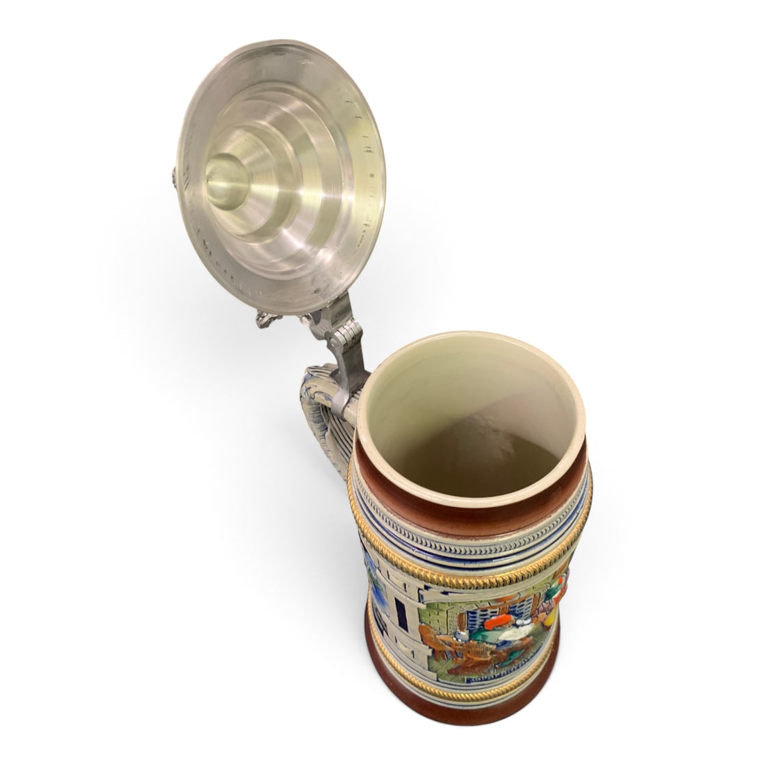 Vintage German Ceramic Beer Stein - 5