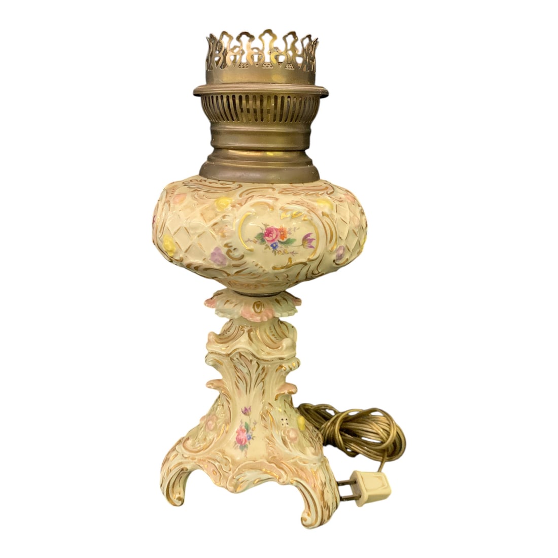 Antique Porcelain Lamp - 2