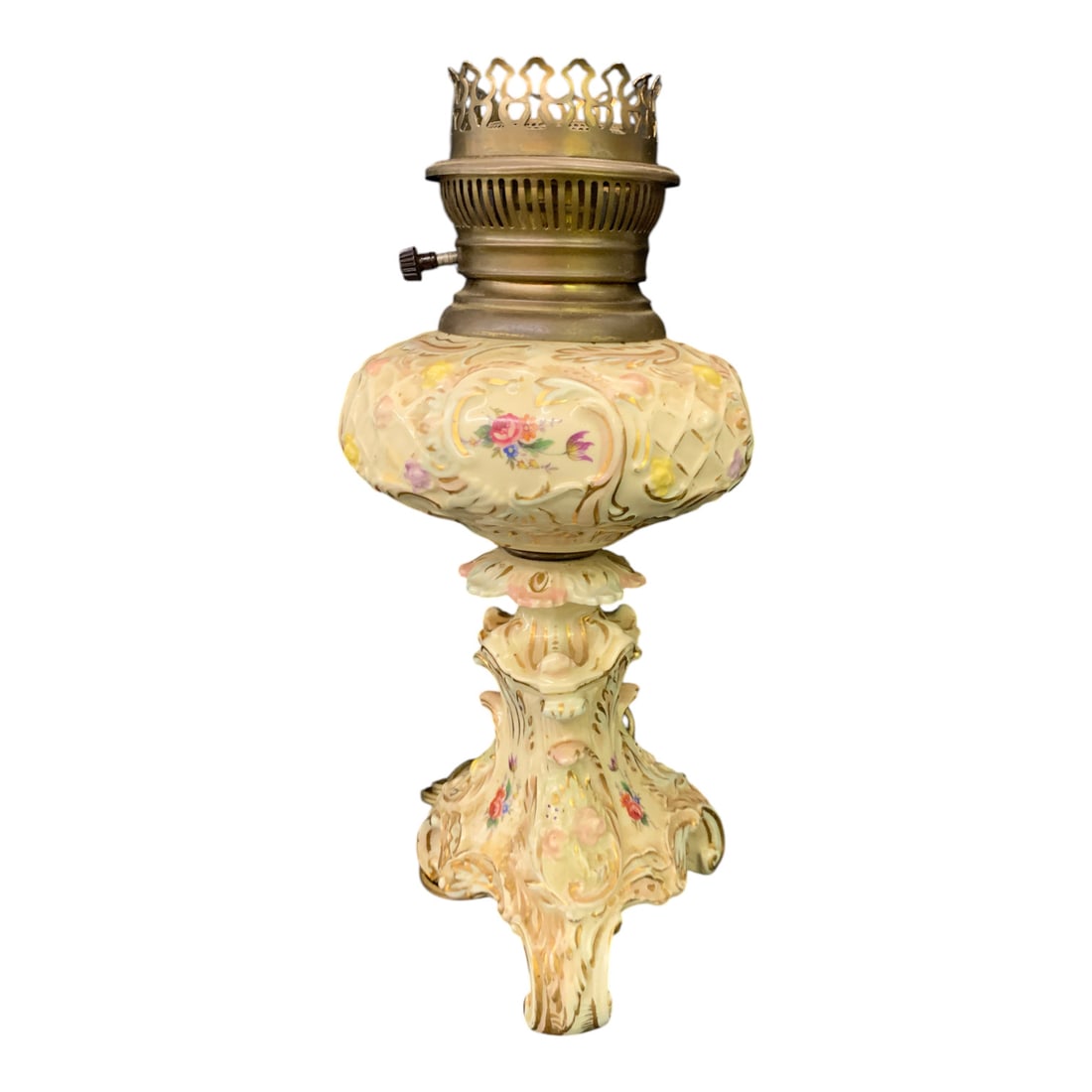 Antique Porcelain Lamp - 3