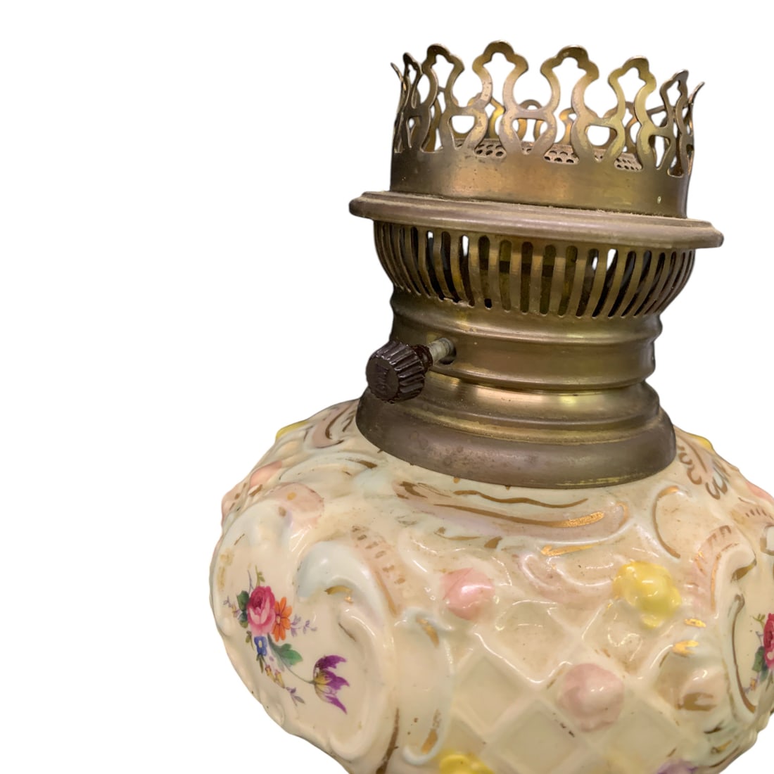 Antique Porcelain Lamp - 5