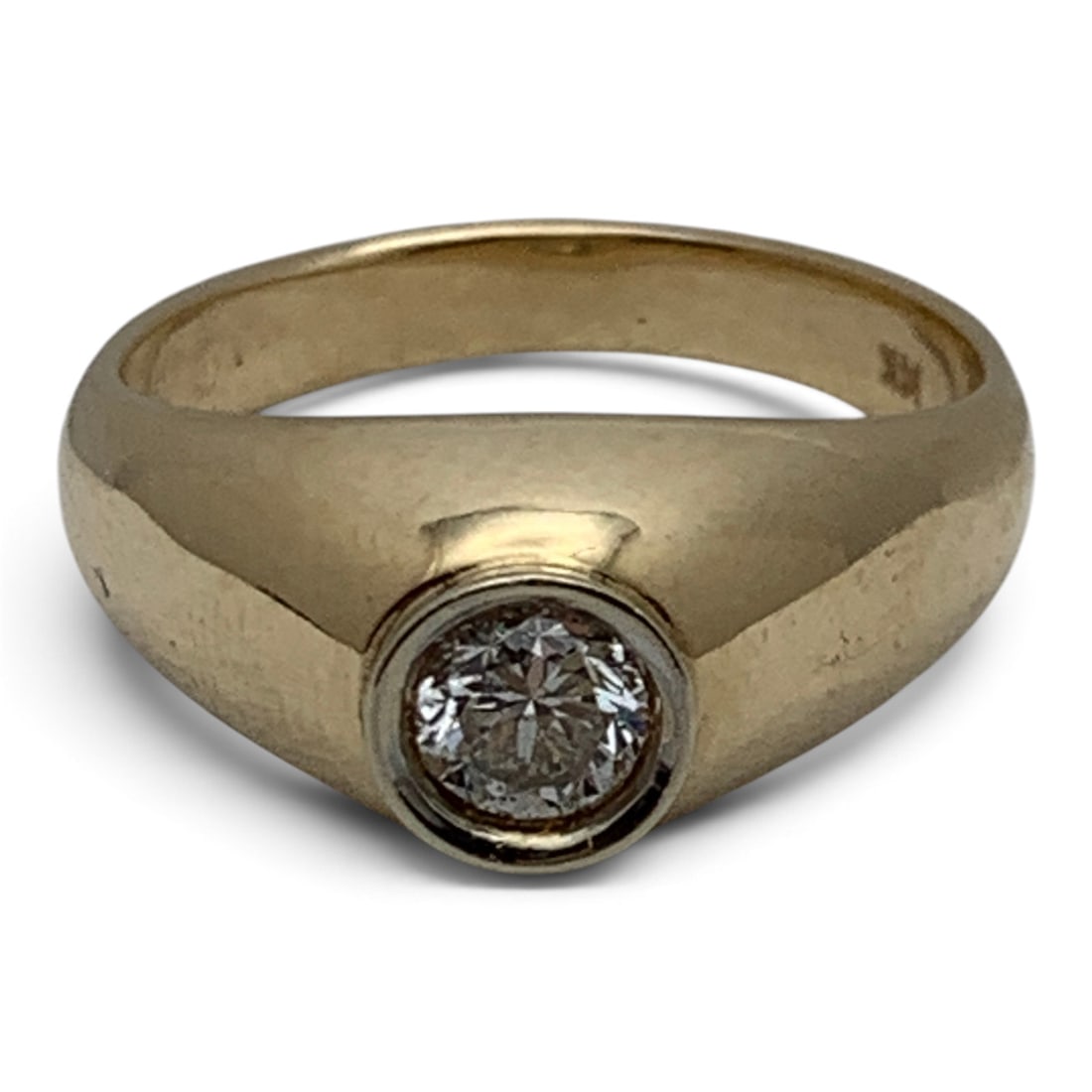 Vintage 14k Yellow Gold & Diamond Ring (1 of 4)