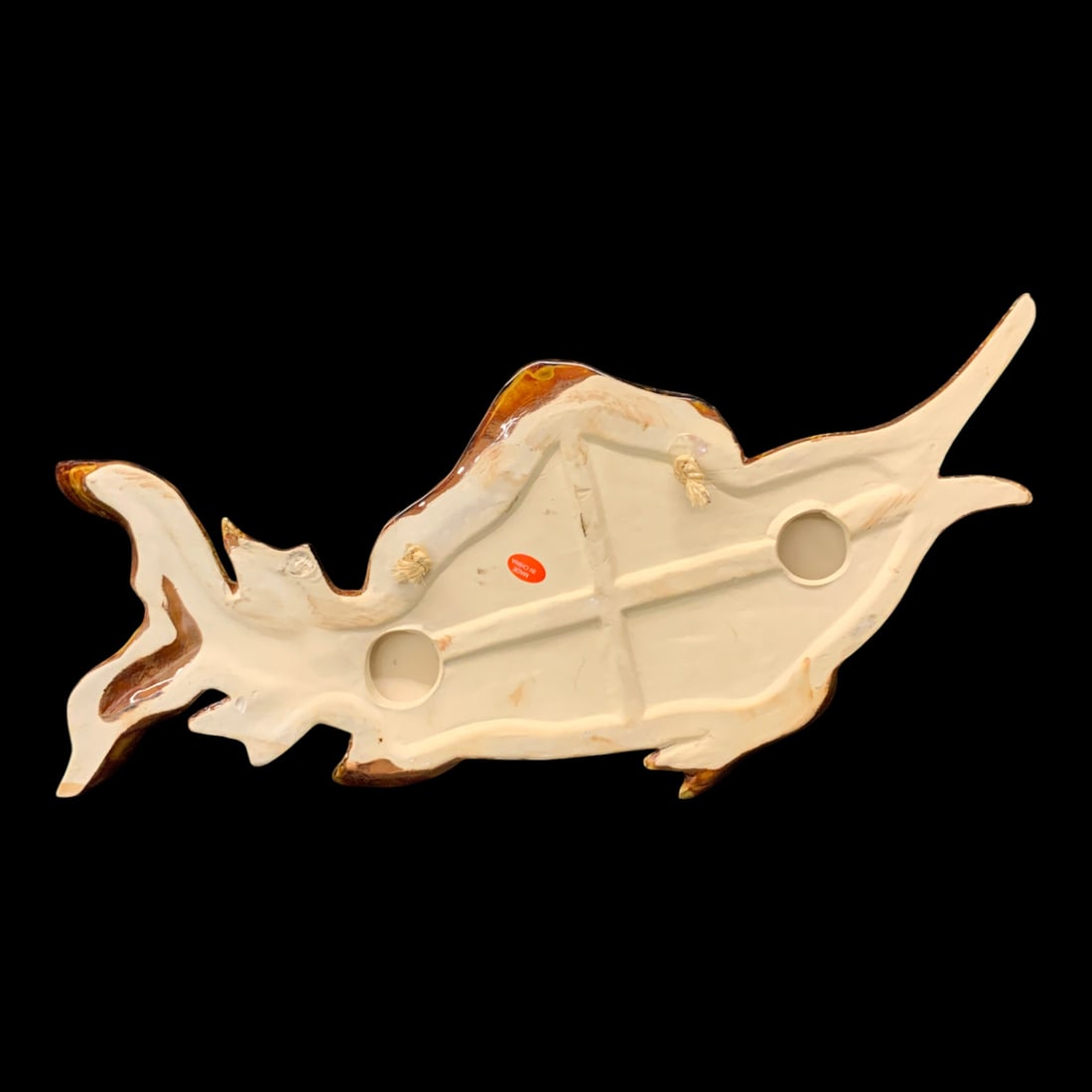 Chinese Drip Glaze Hanging Swordfish - 2