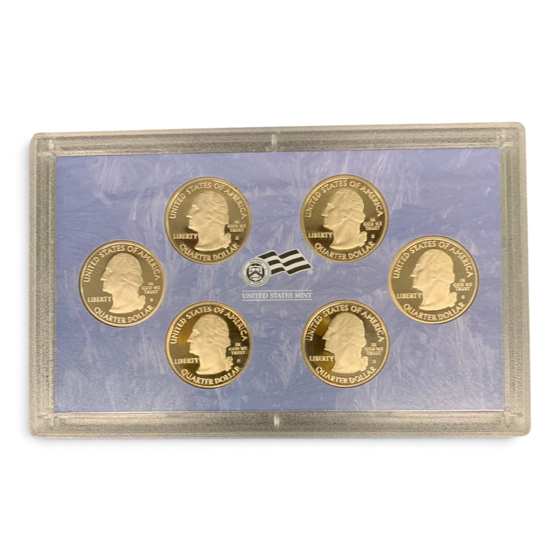 2009 United States Mint Quarter Proof Set: 2009 United States Mint Quarter Proof Set Of The U. S. Territories And D. C.