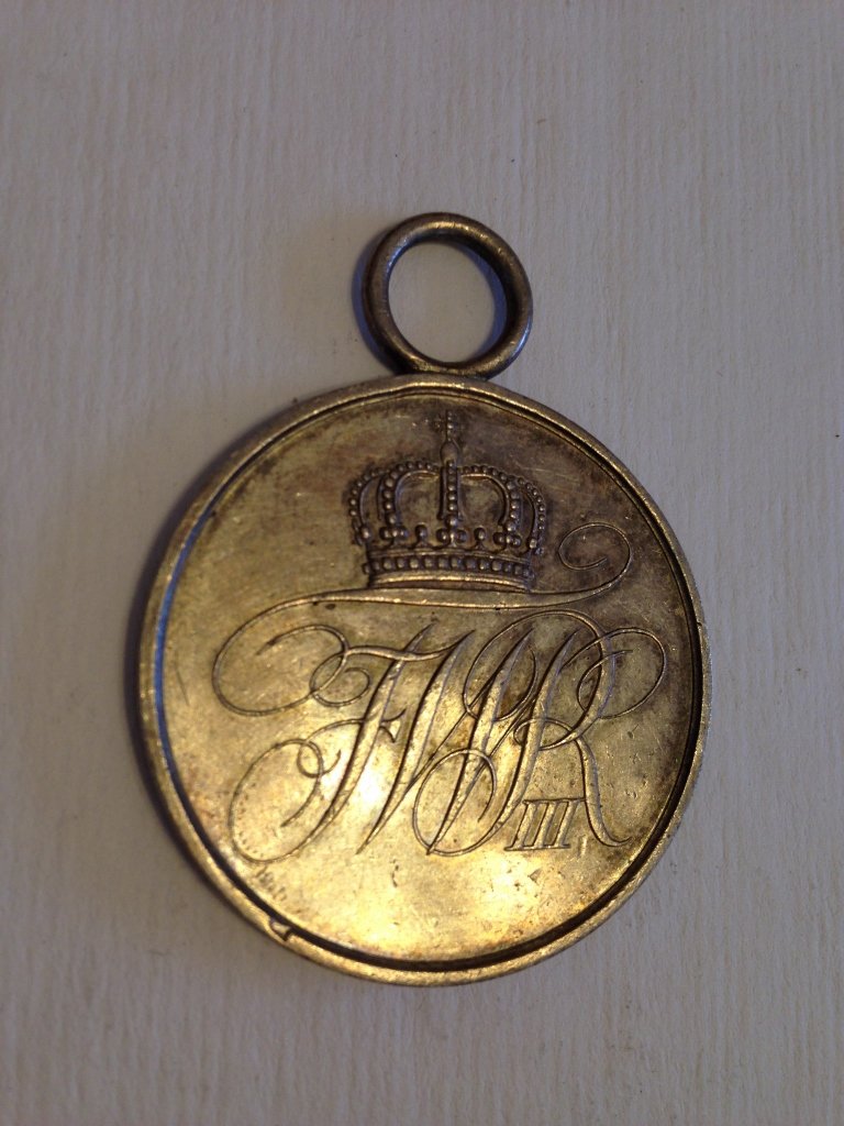 German WWI Era Medallion 1800s early 1900s: Beautiful German Medallion from Prussian / German Veteran who served during the late 1800s to WWI.