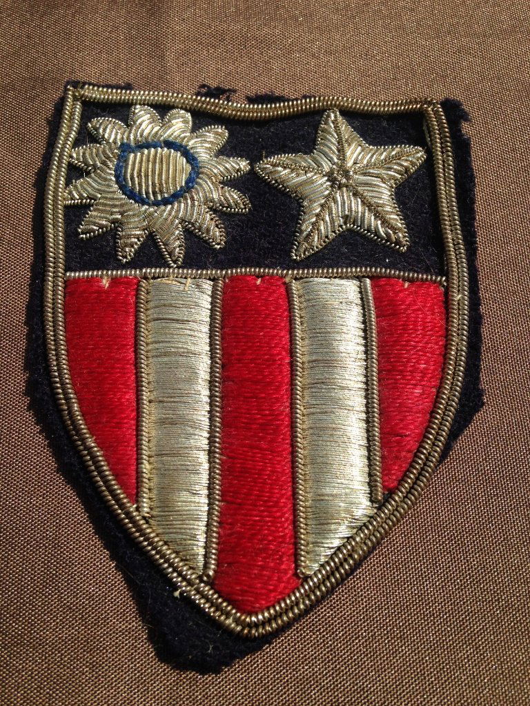 United States Army Air Forces CBI Bullion Patch: Hand Made WW2 China Burma India CBI Bullion Patch. Worn by member of the United States Army Air Forces during the Second World War. Great piece of U.S. military history in very good original condition